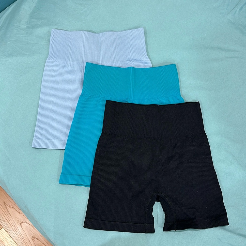 3 pairs of Amazon workout shorts!!